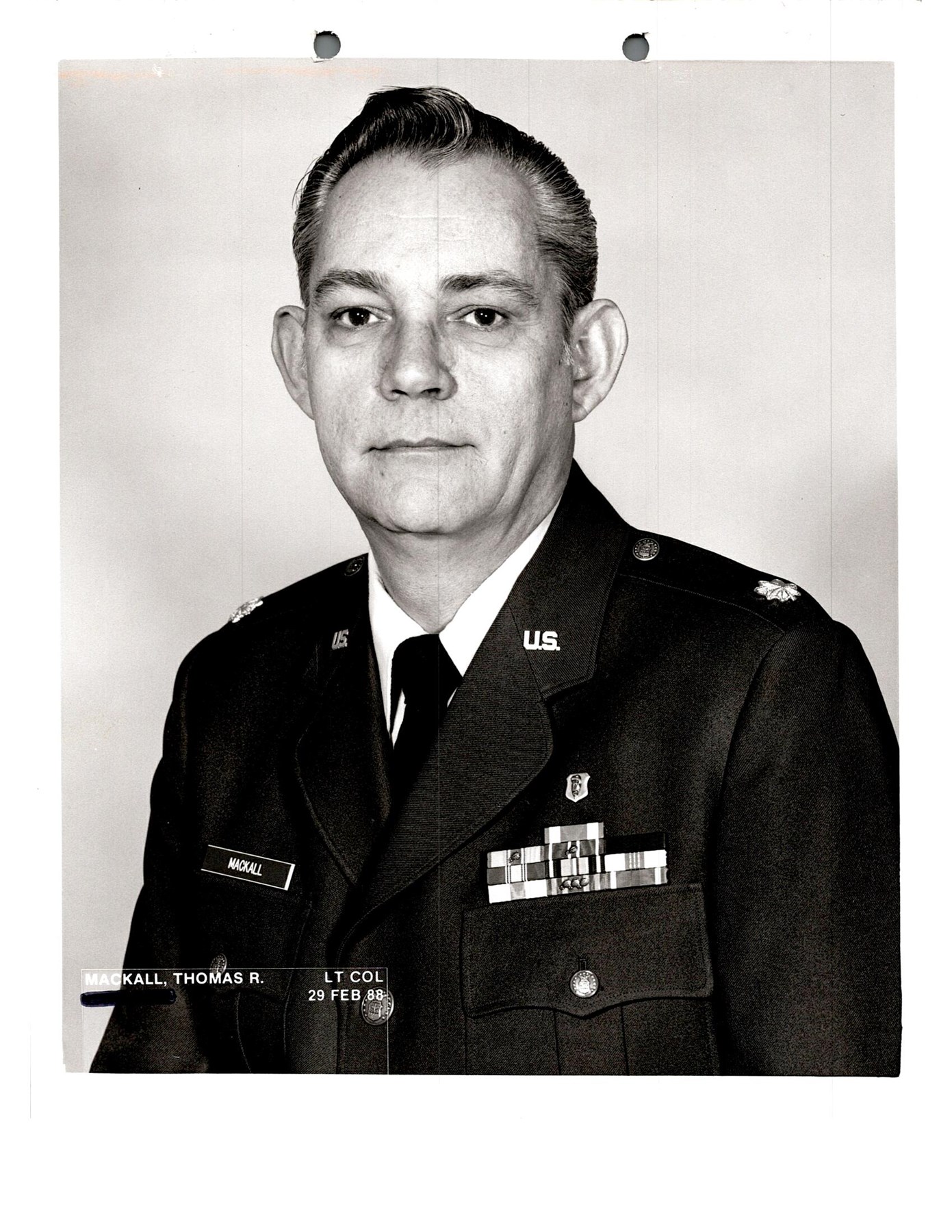 Obituary of Thomas Robert MacKall Jr.