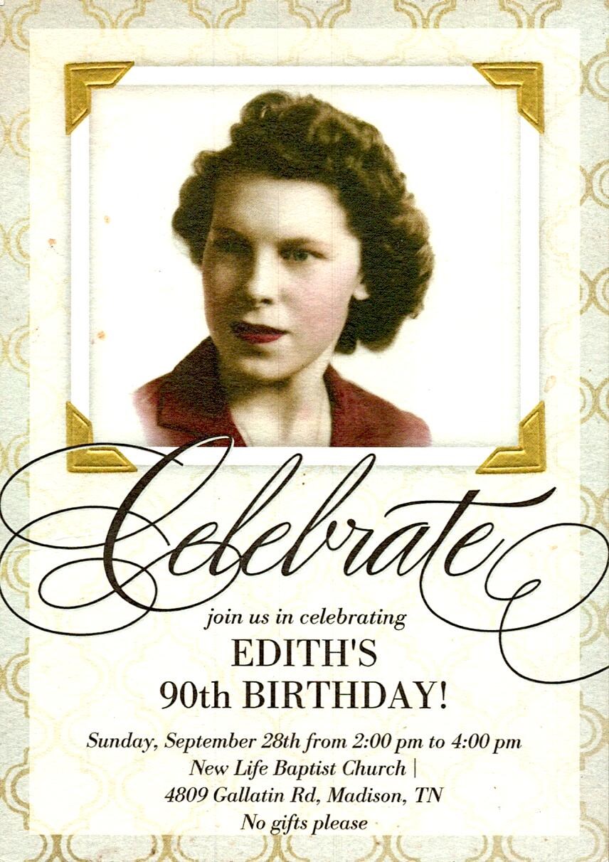 Obituario de Edith Mae Mathis