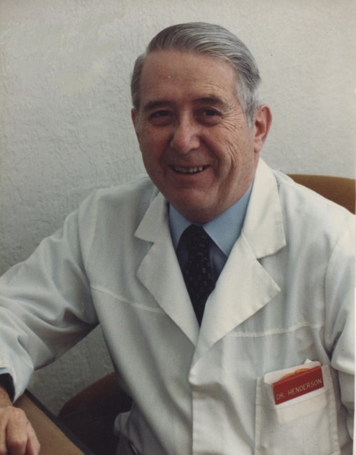 Obituary of Dr. Harry M. Henderson Jr.