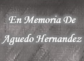 Obituary of Aguedo Hernandez