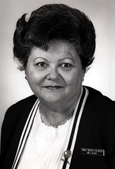 Obituario de Johanna Margot McGee