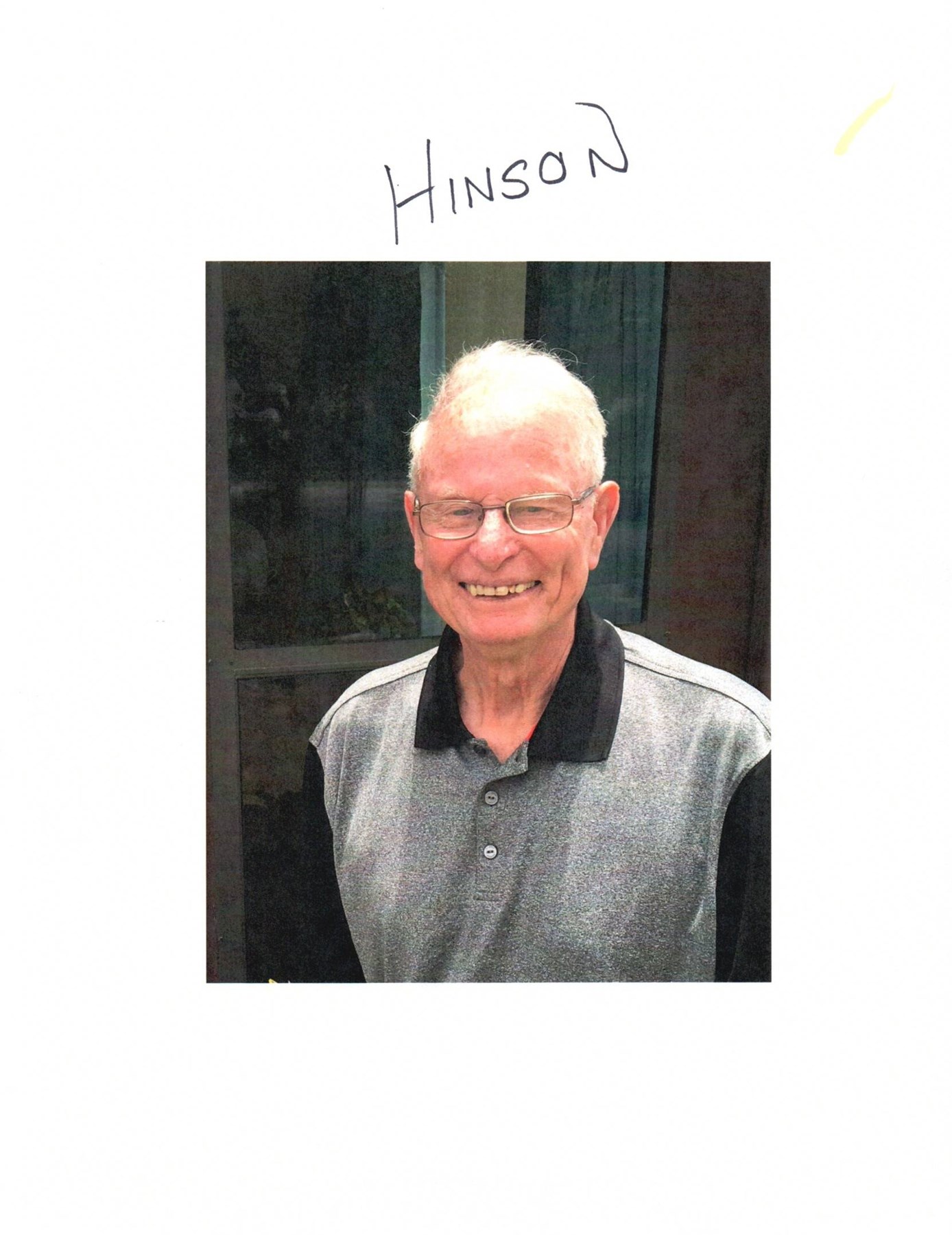 Obituary of Virgil Elwood Hinson