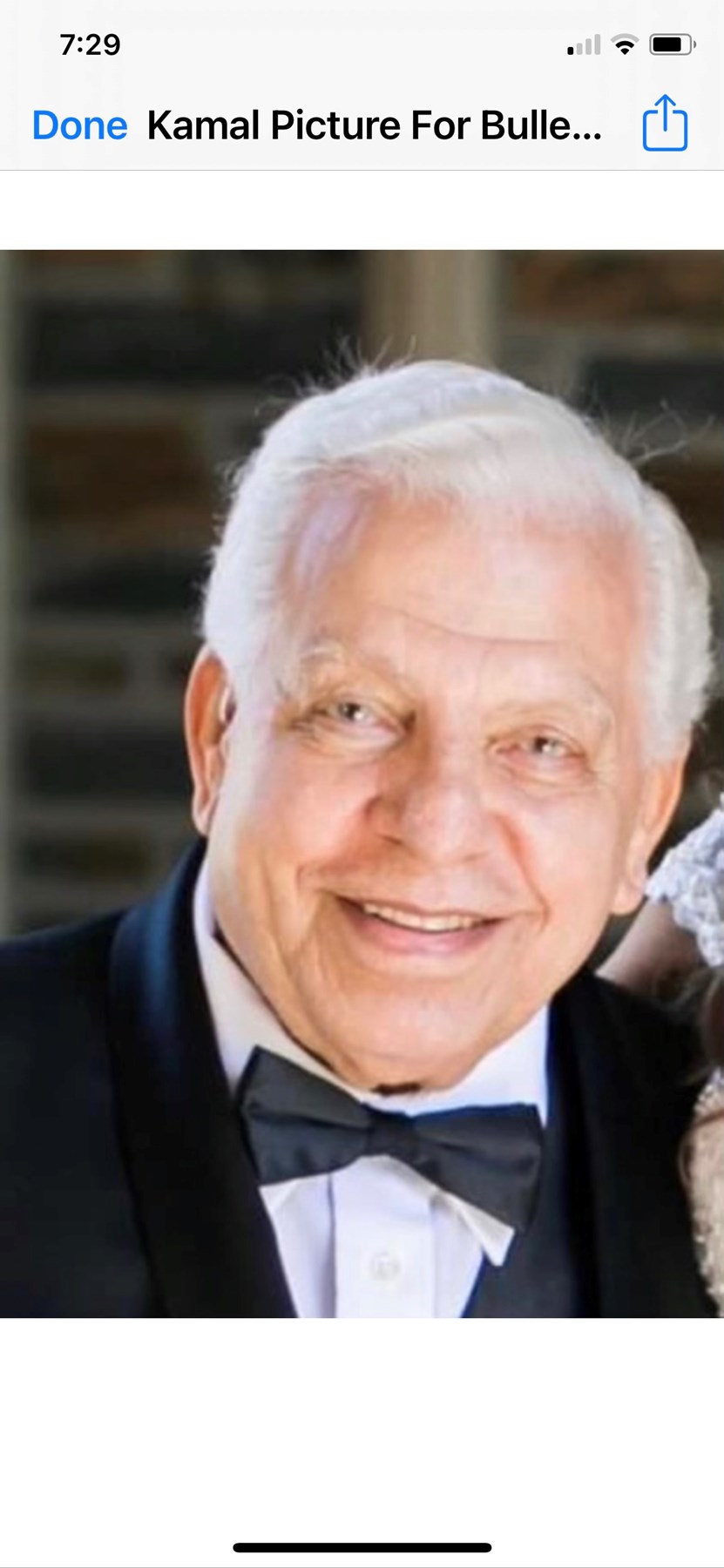 Obituary of Kamal Saad Toma