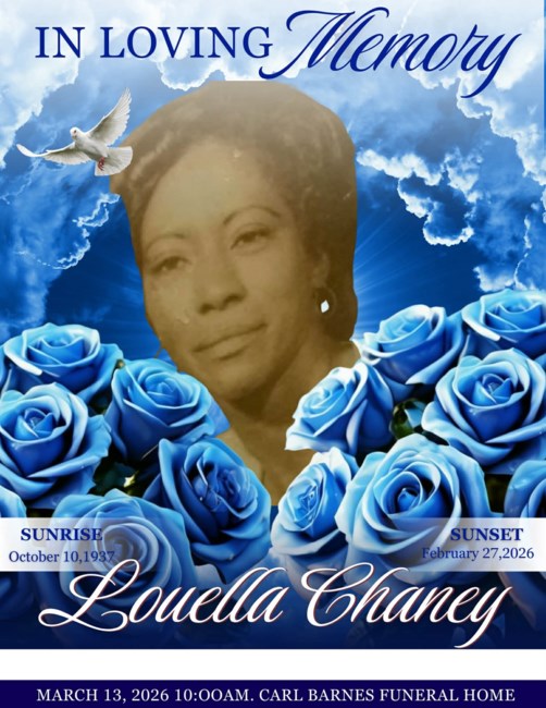 Obituario de Louella Crooks Chaney