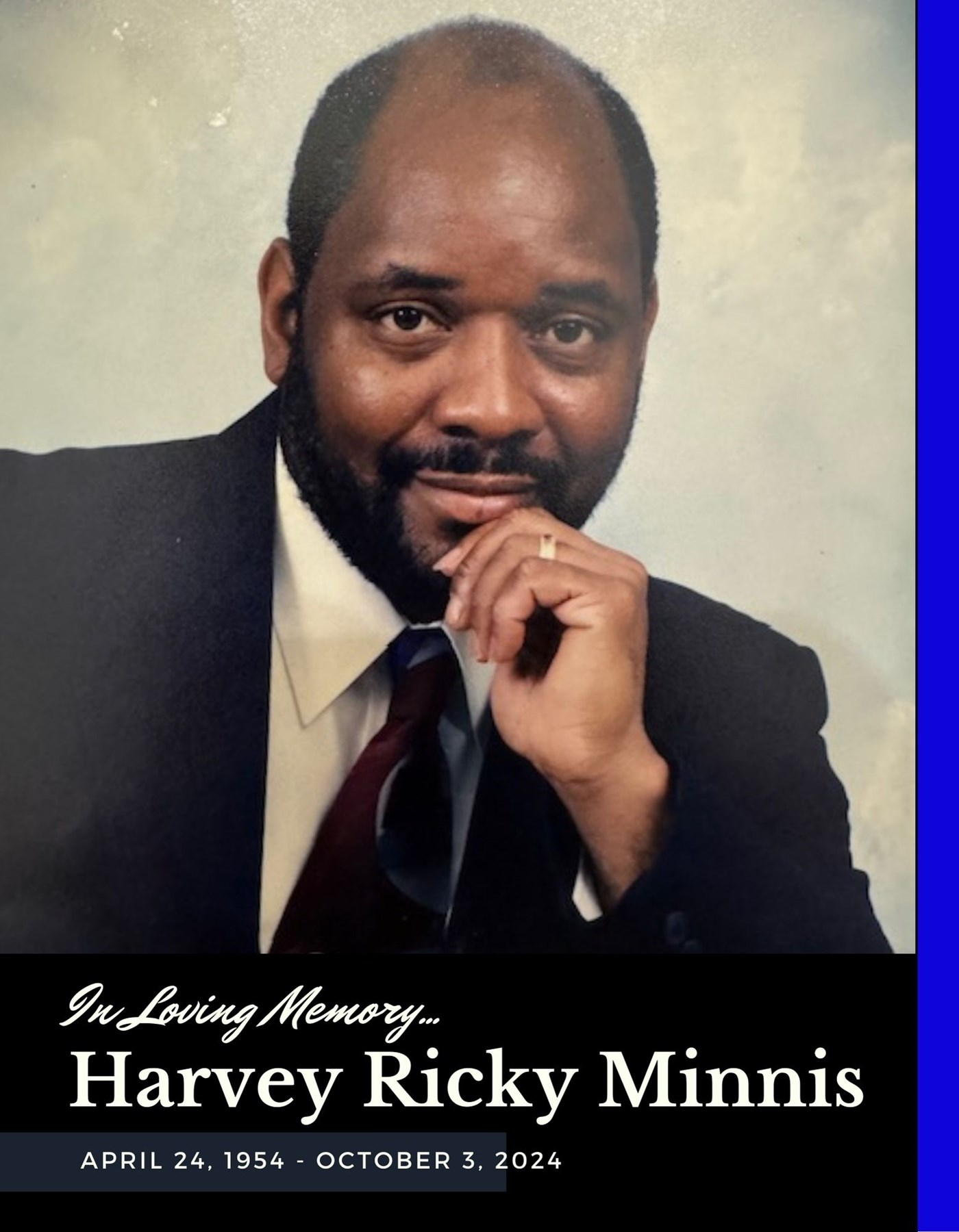Obituario de Harvey Ricky Minnis