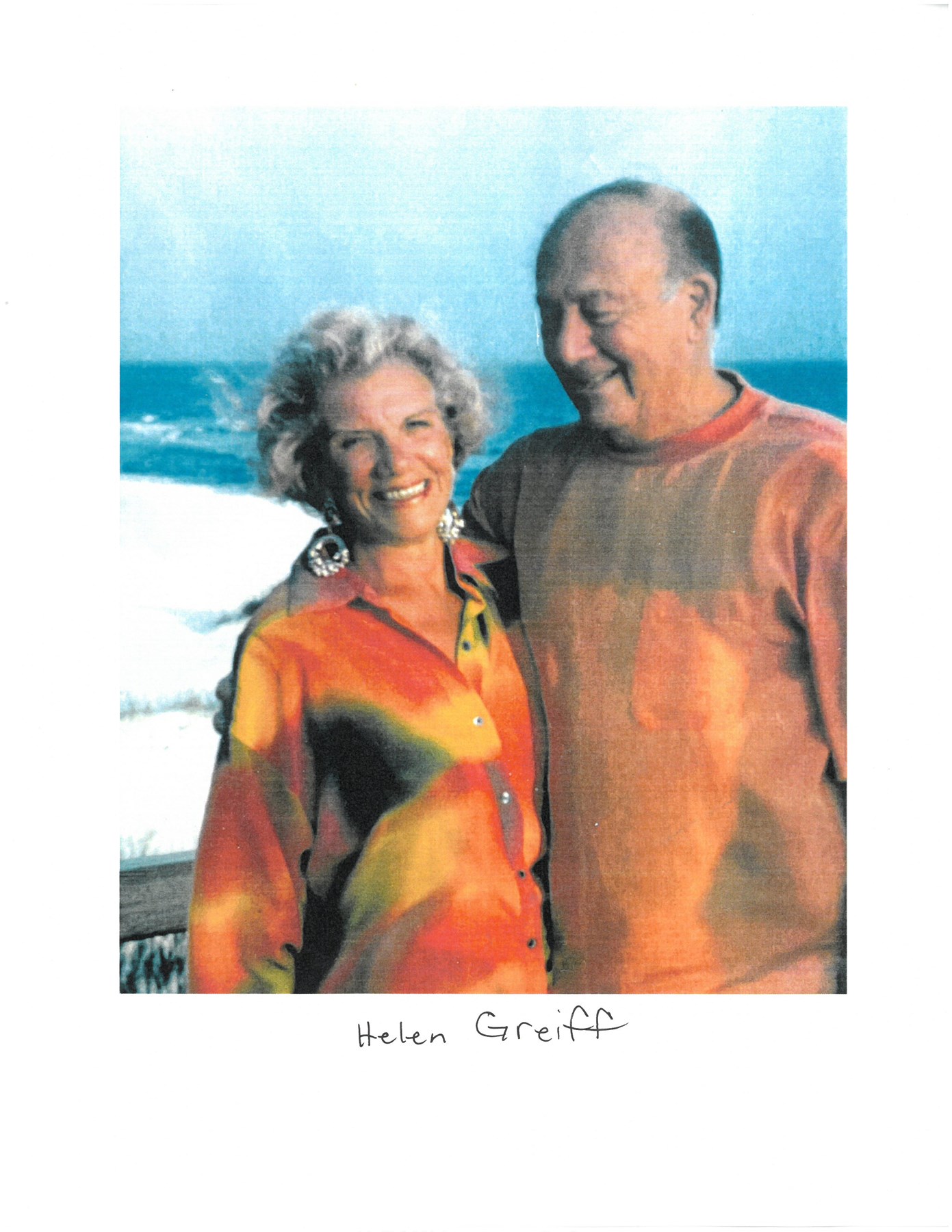 Obituary of Helen June Greiff