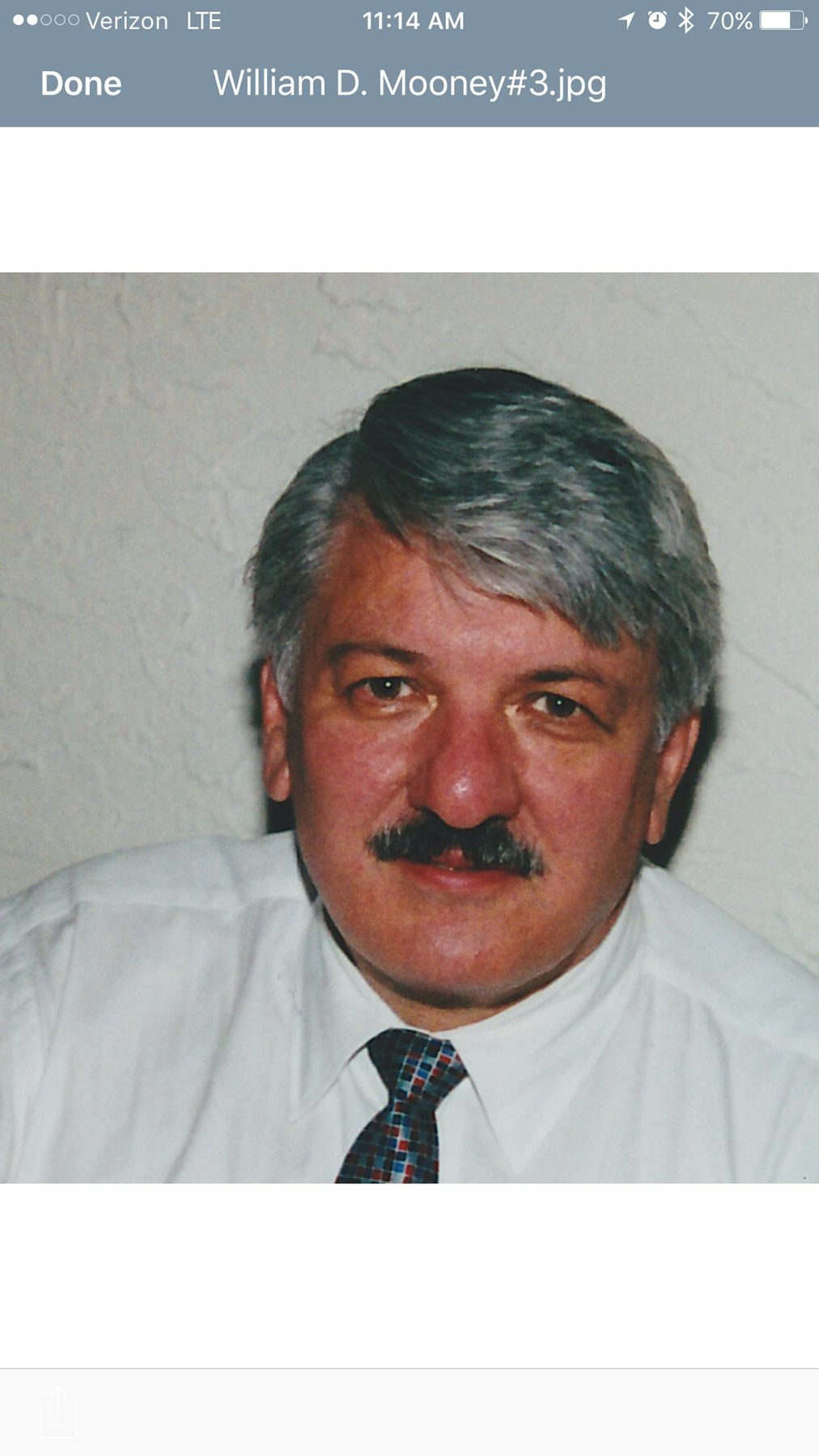 Obituary of William Daniel Mooney