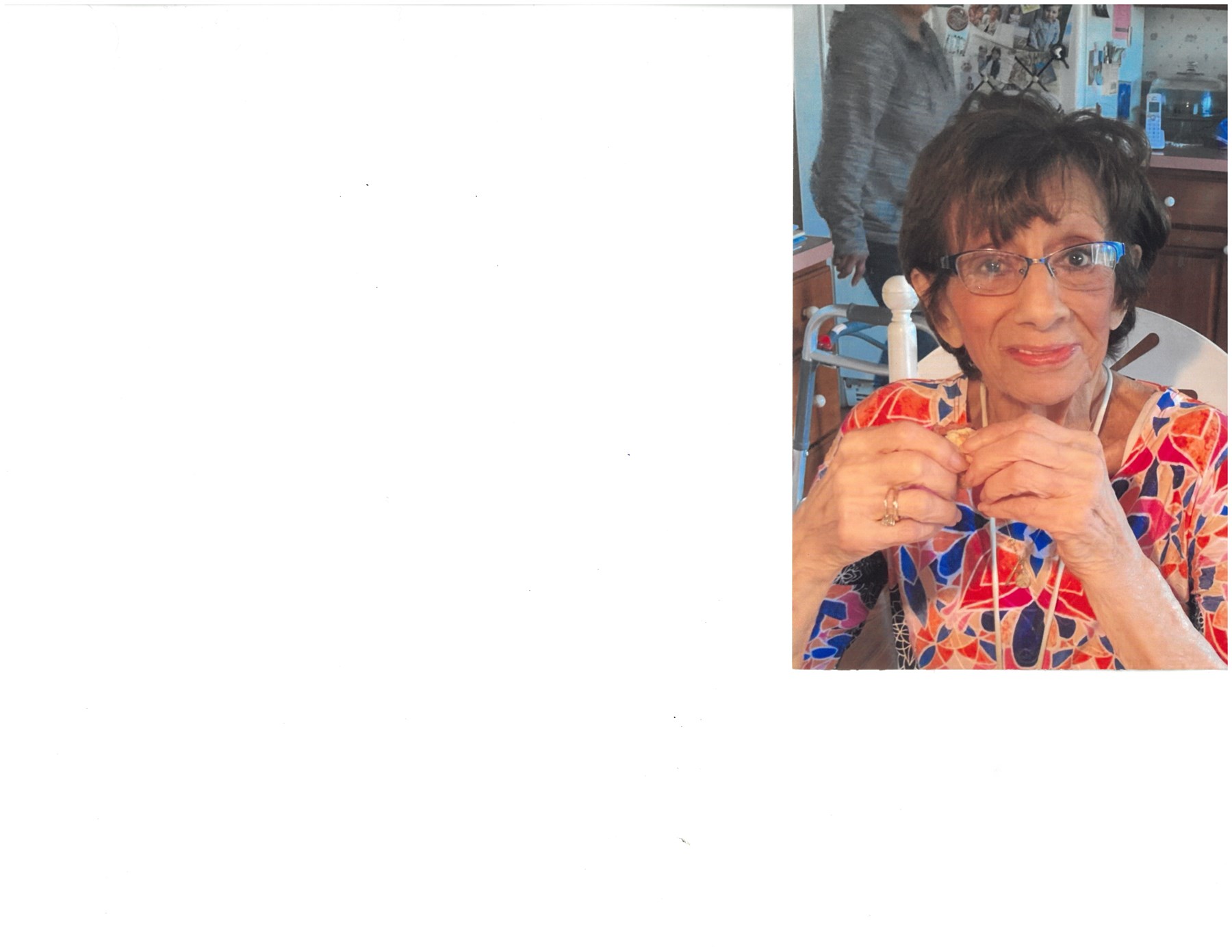 Obituary of Rosemary Costa