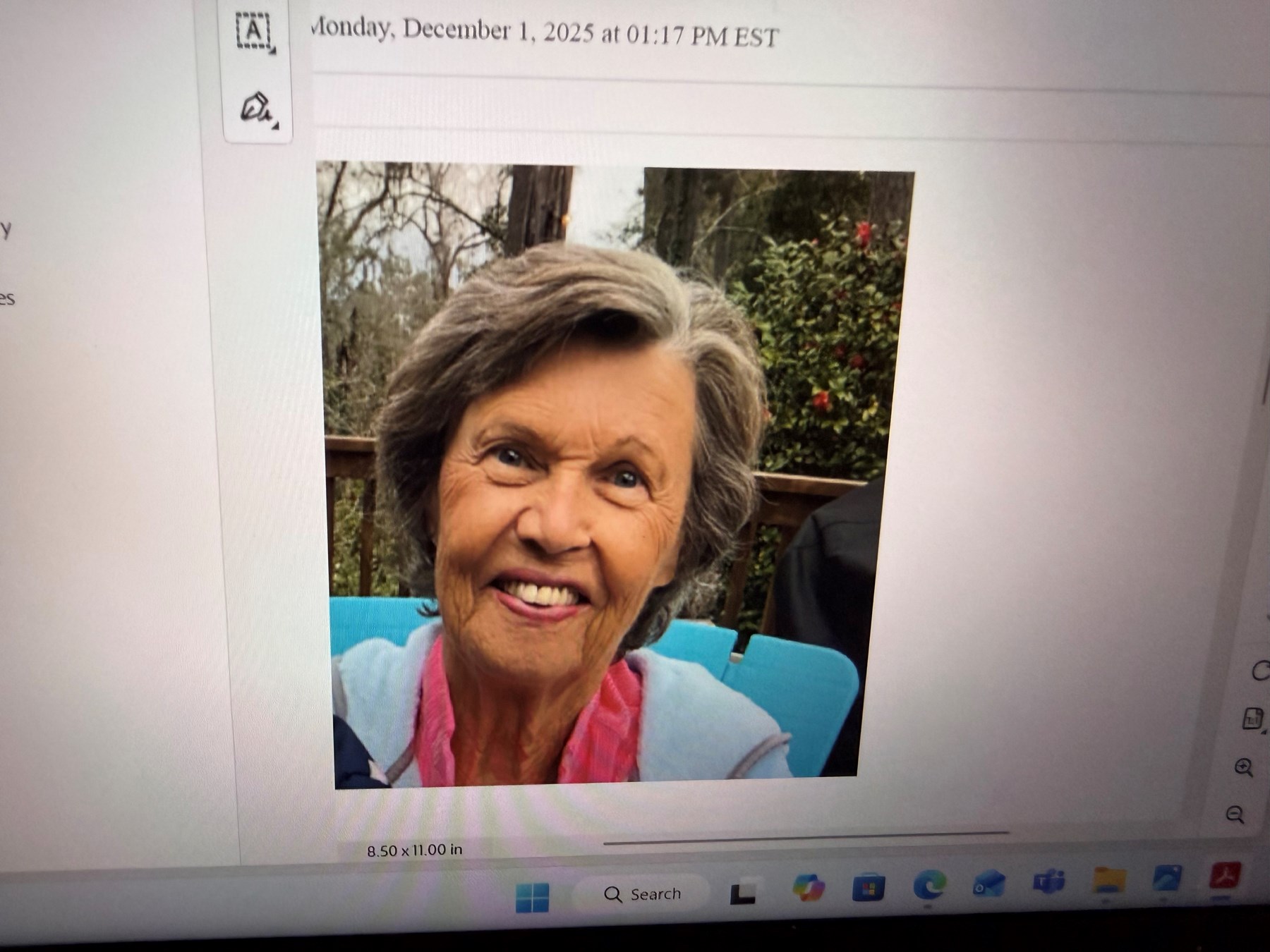 Avis de décès de Christine Cornelius Cox