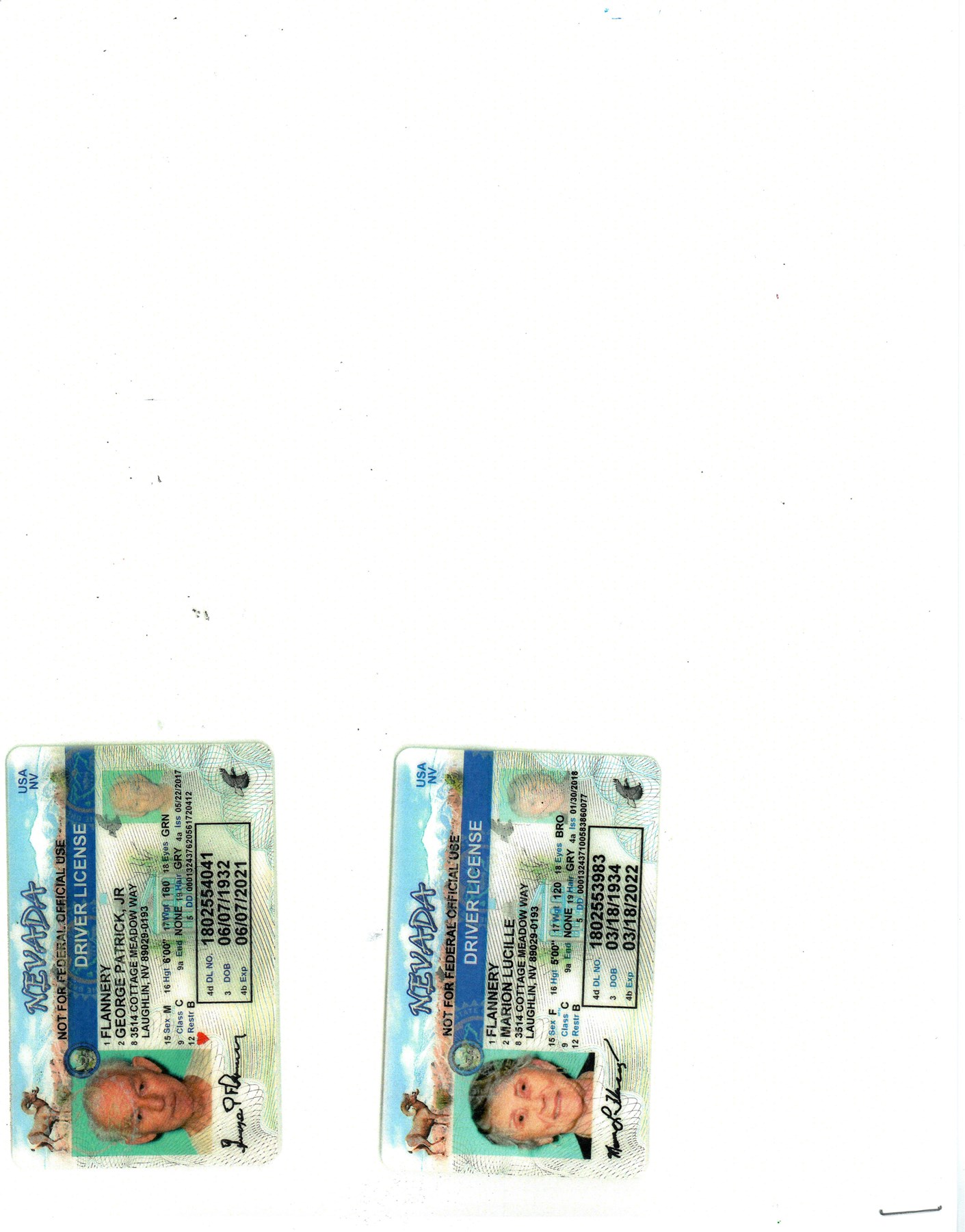 Avis de décès de George Patrick Flannery Jr.