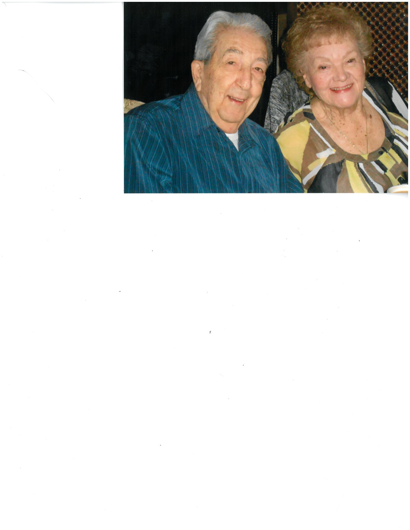 Obituario de Mary E Pipino