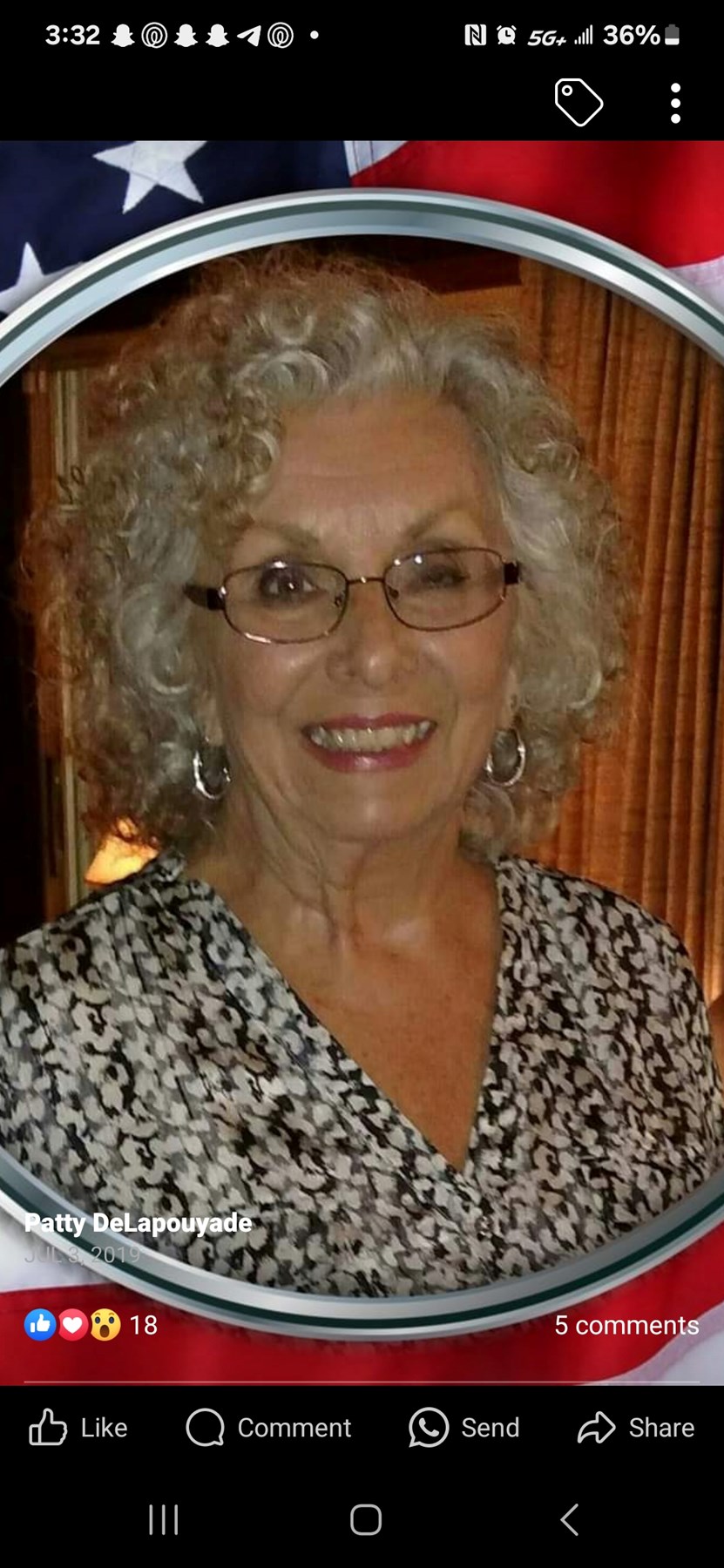 Obituary of Patricia Reid-DeLapouyade