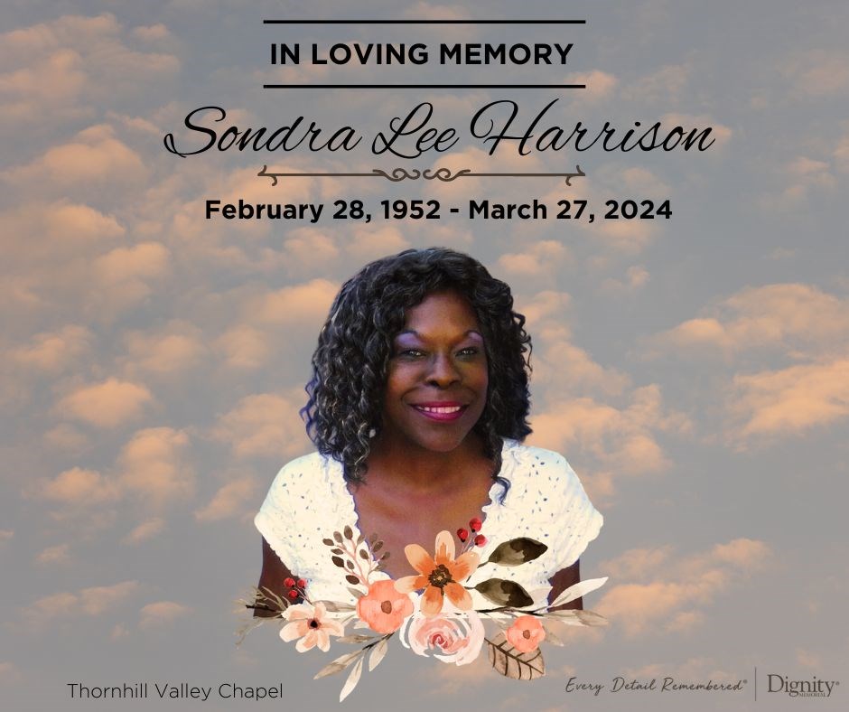 Obituary of Sondra Lee Harrison