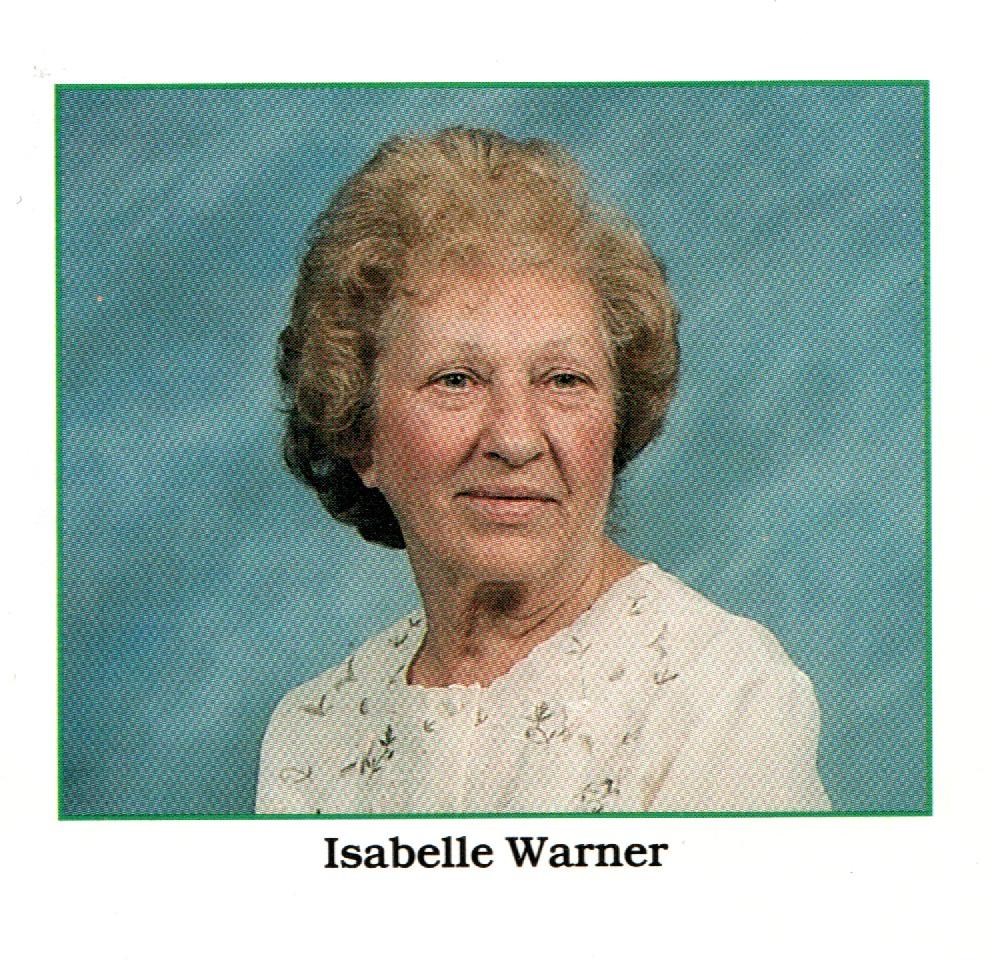 Obituary of Isabelle M Warner
