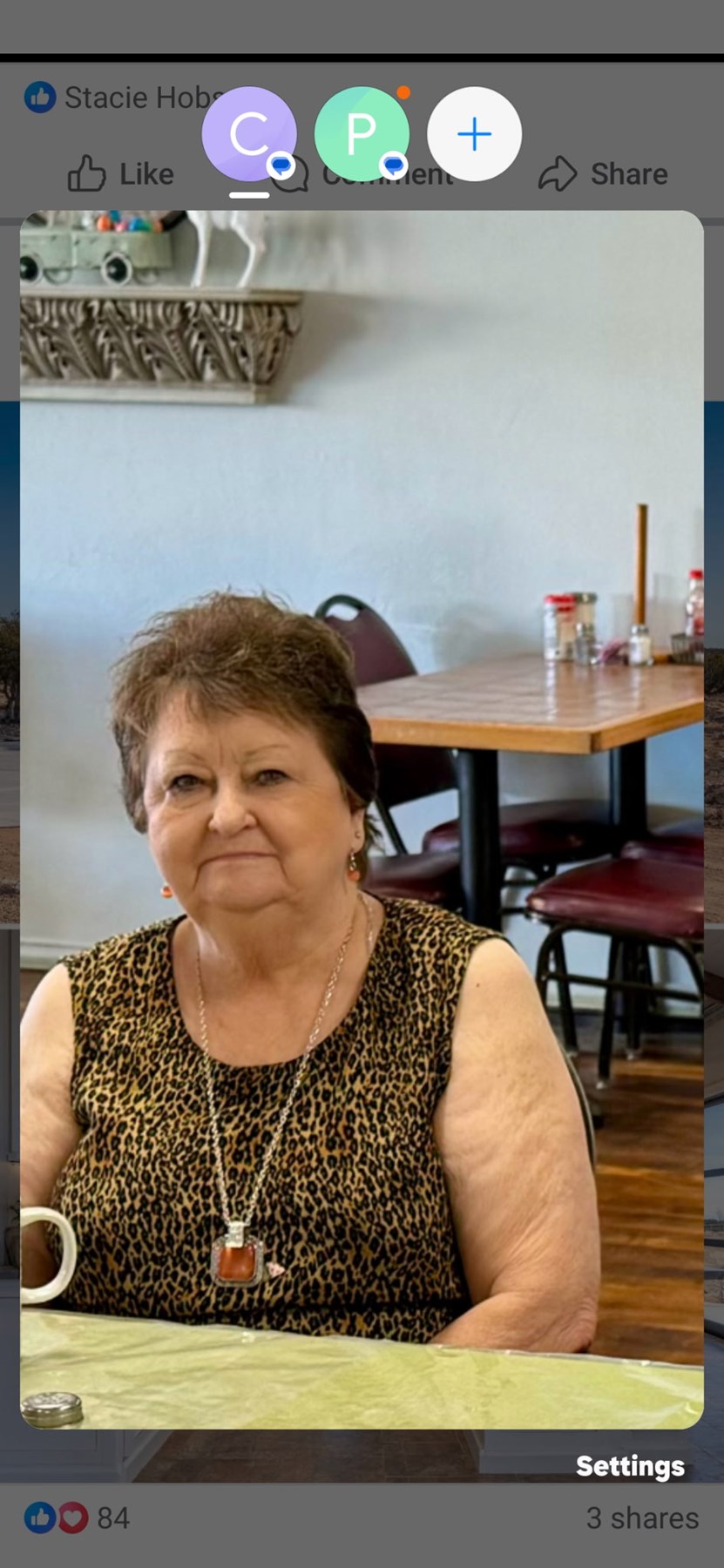 Obituario de Dorothy "peggy" Olene Smith