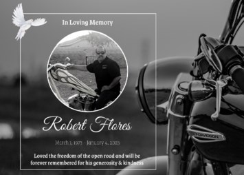 Obituary of Roberto Flores