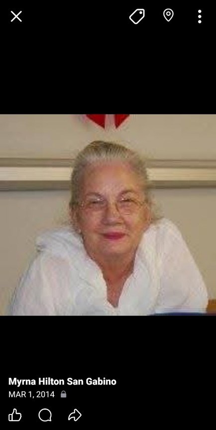 Obituary of Myrna San Gabino