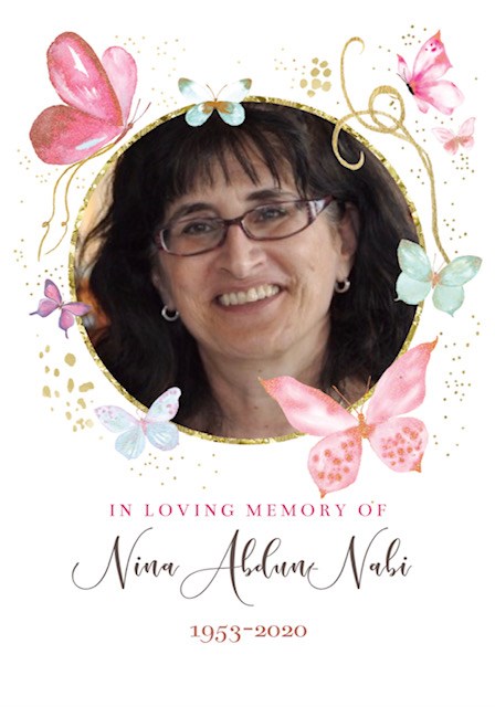 Obituary of Nina Abdun-Nabi