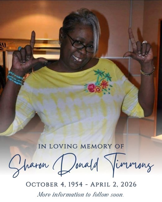 Obituario de Sharon Yvette Timmons