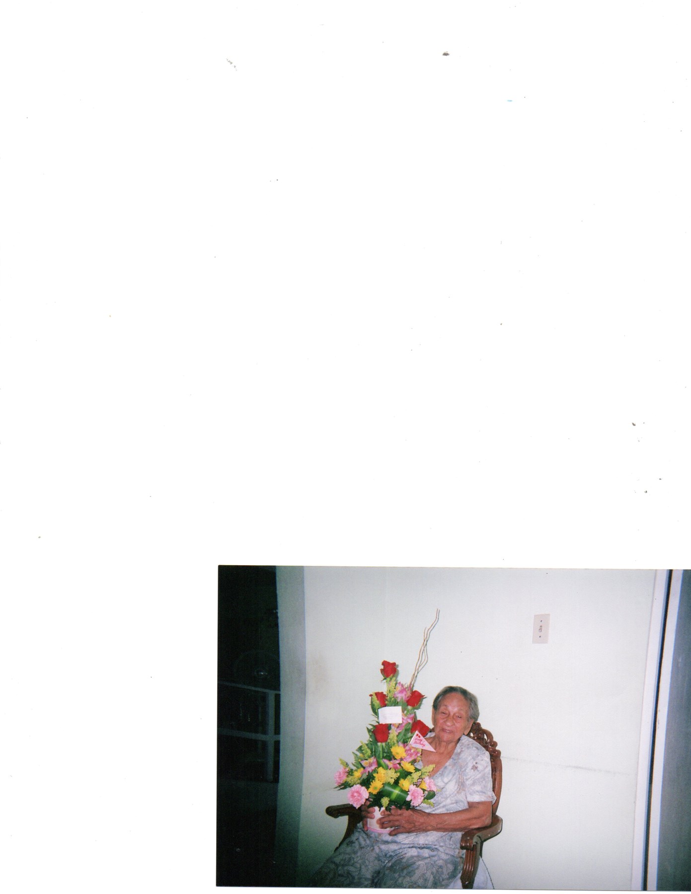 Obituary of Sra. Juliana Andino Ramos