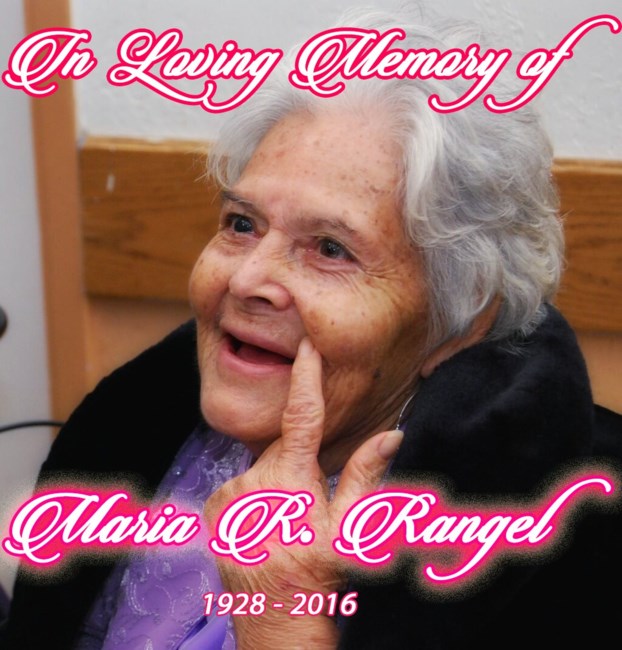 Obituary of Maria R. Carrillo Rangel