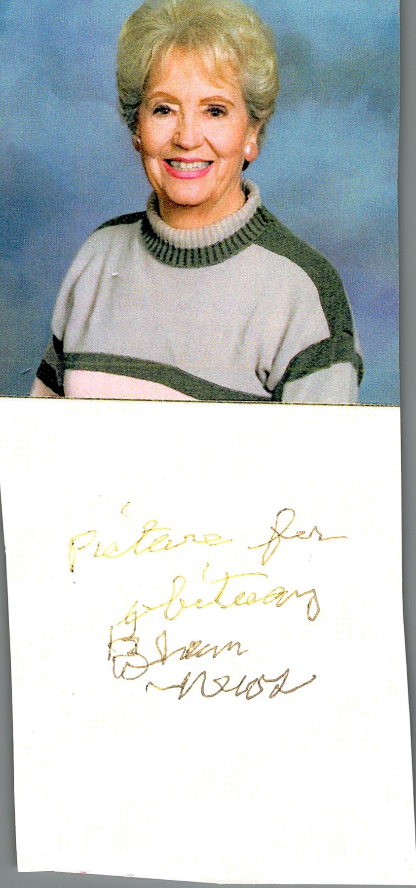 Obituary of Anne Elizabeth Stowe