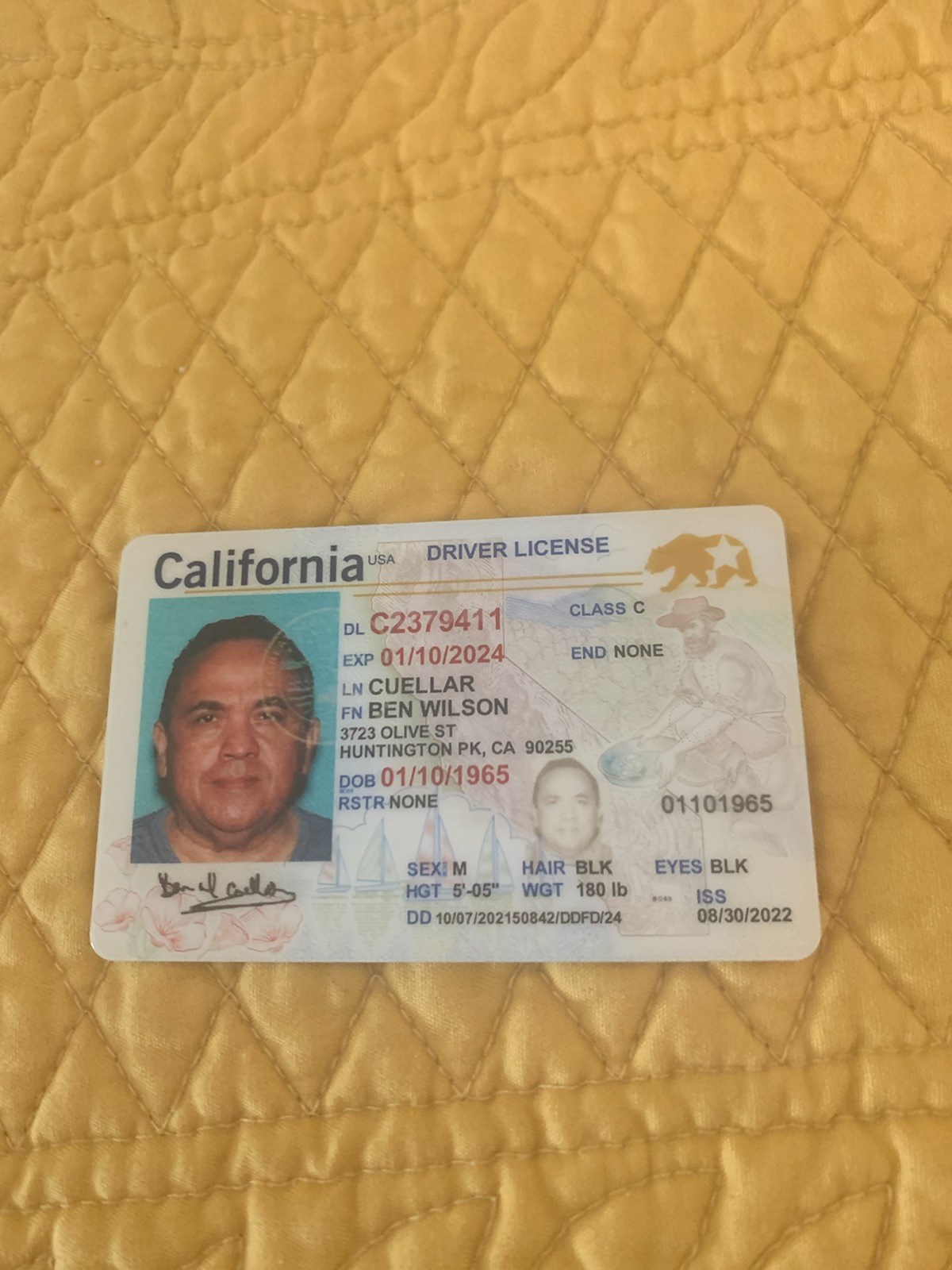 Obituary of Ben Wilson Cuellar