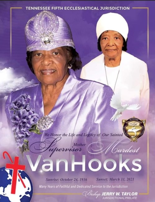 Obituary of Supervisor Mardest Knowles VanHooks