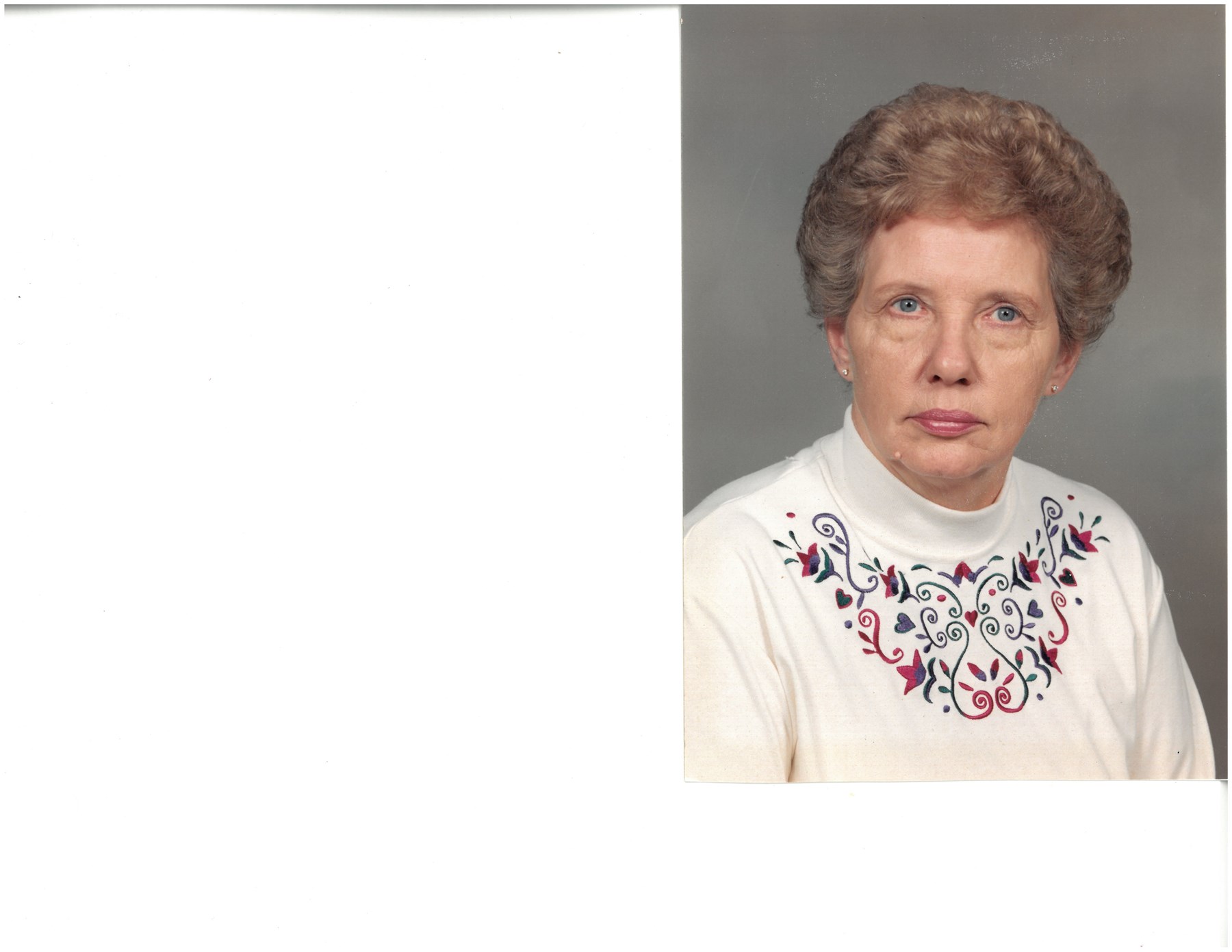 Avis de décès de Leslie Elizabeth Upchurch