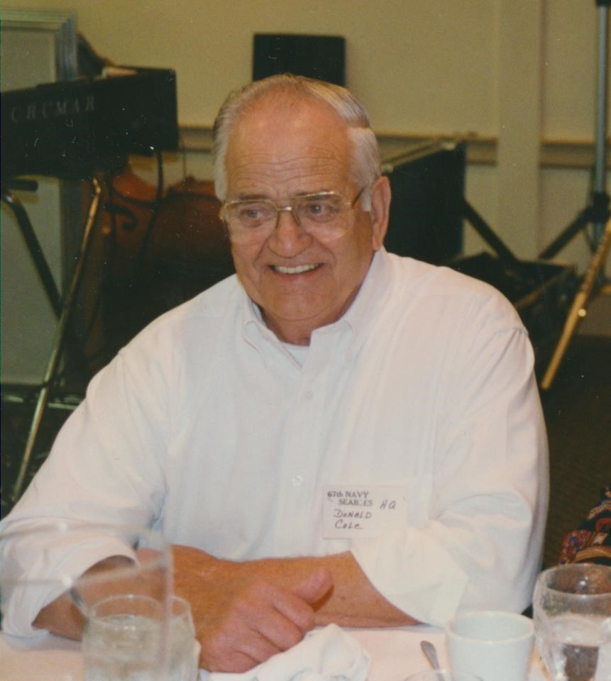 Obituary of Donald Franklin Cole