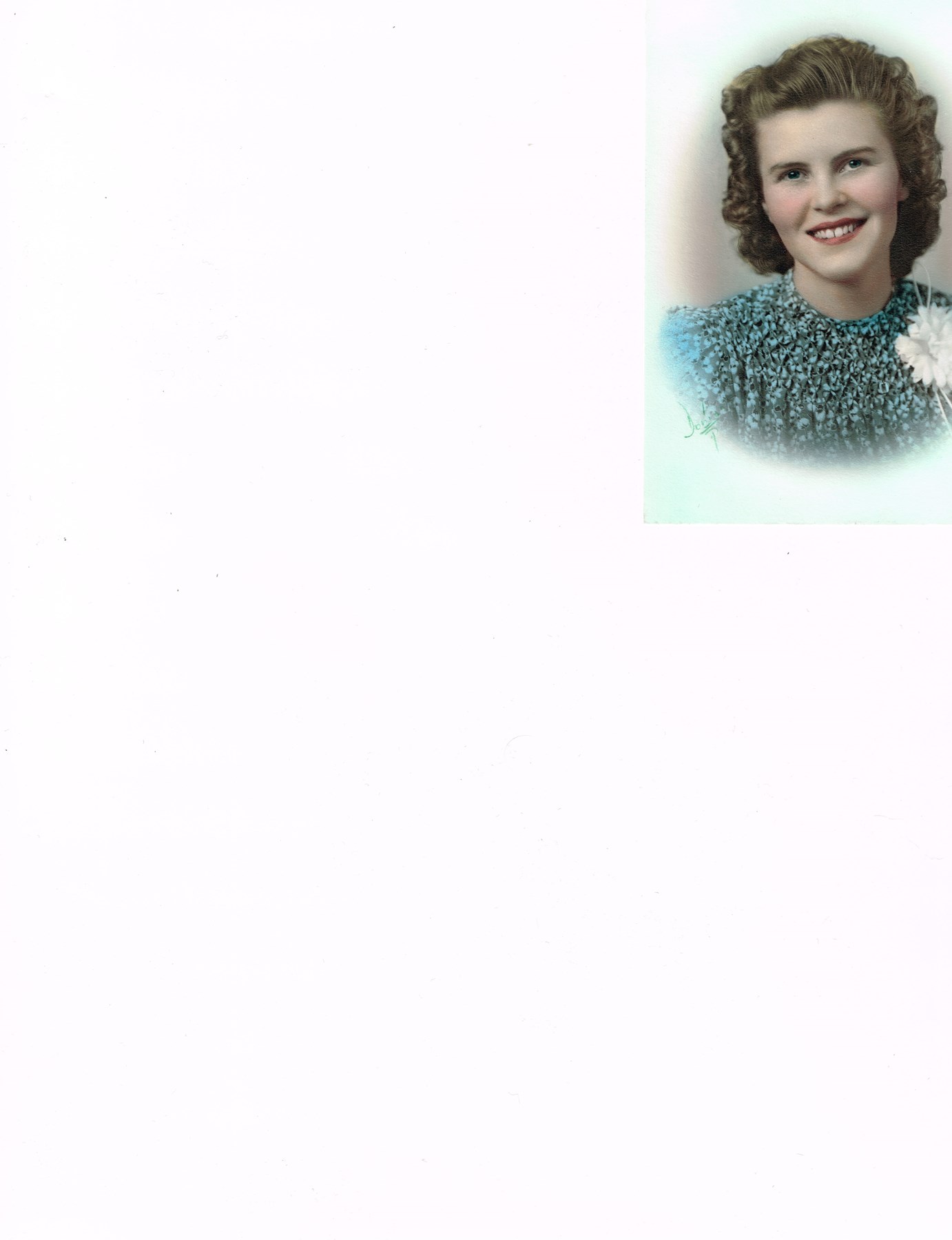 Obituary of Genevieve Hughes McDonald