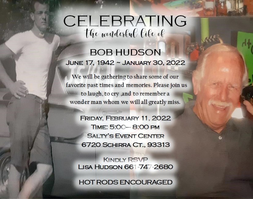 Obituary of Bobby Ray Hudson