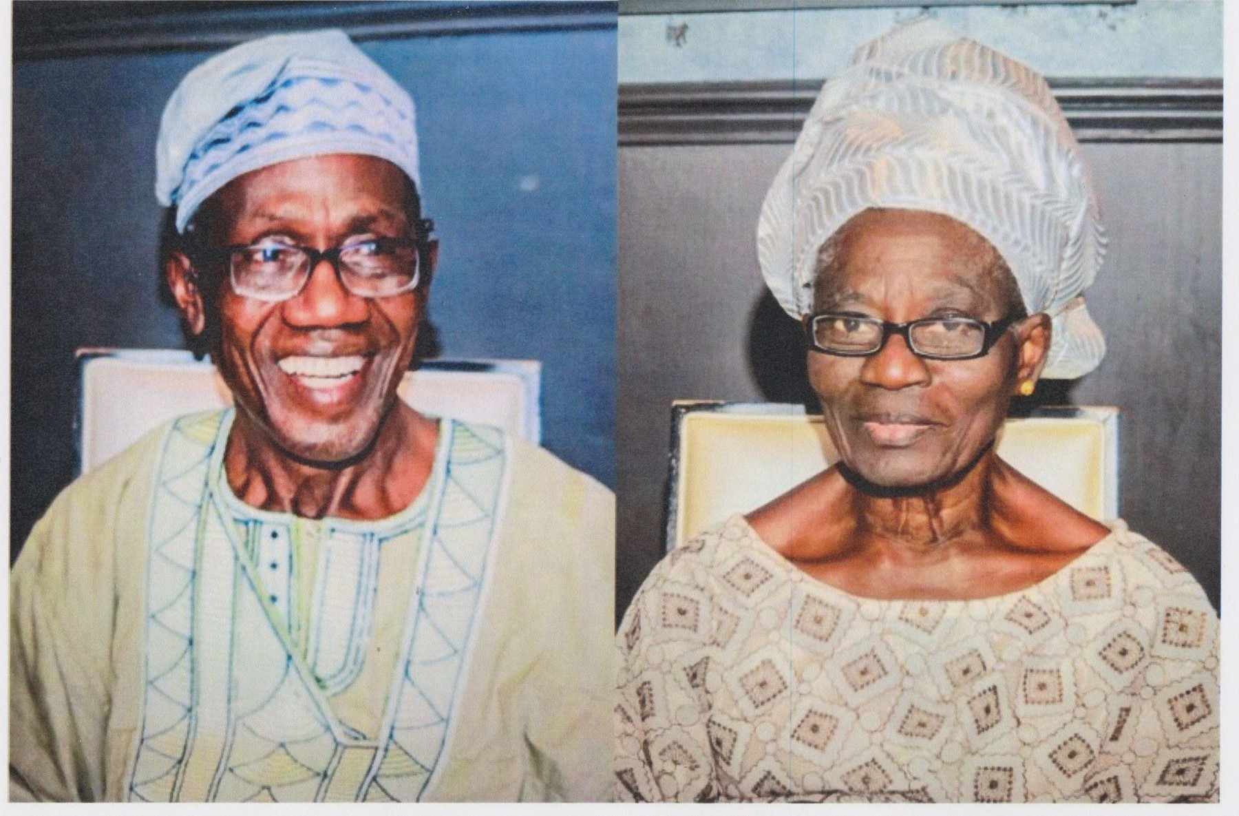 Avis de décès de Ezekiel & Olufolawe Odelowo