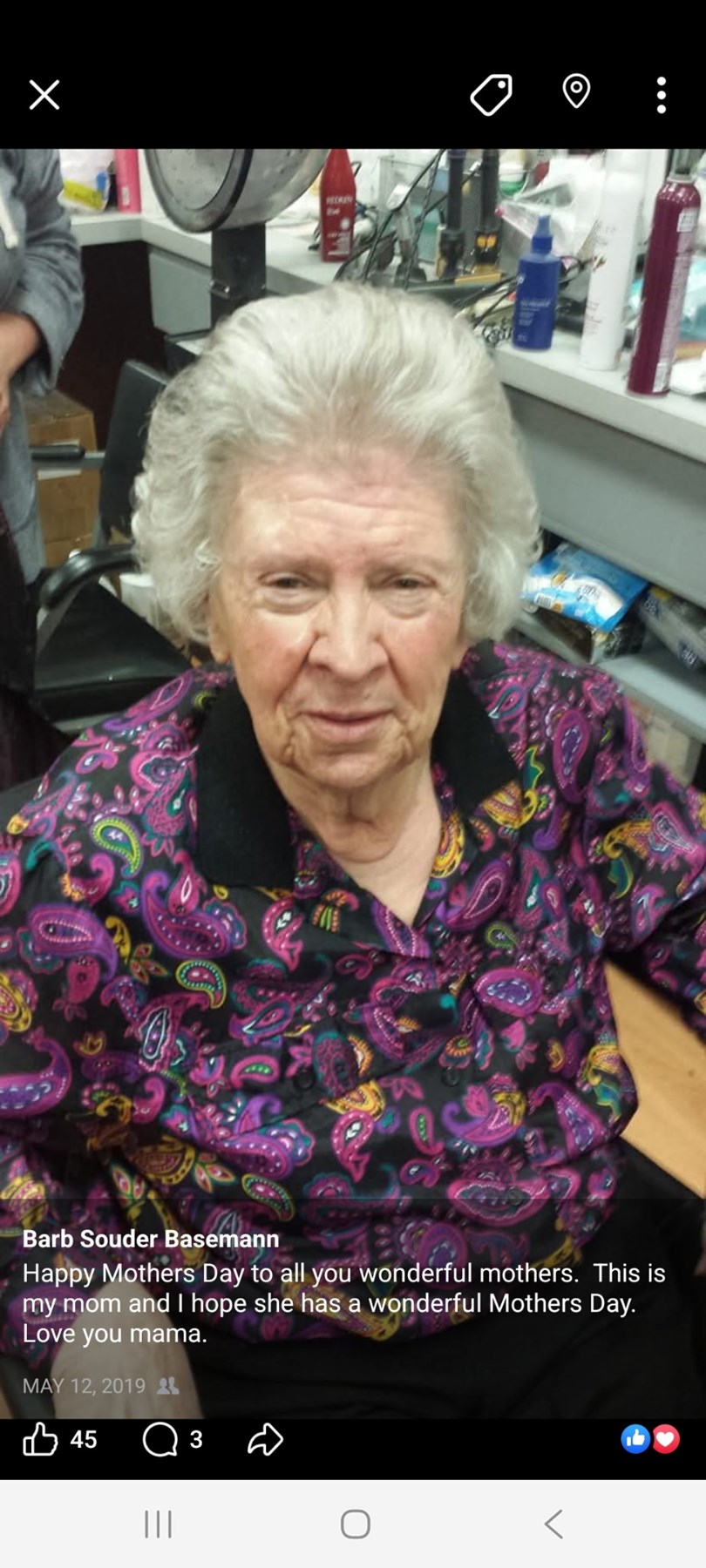 Obituary of Mary L. Souder