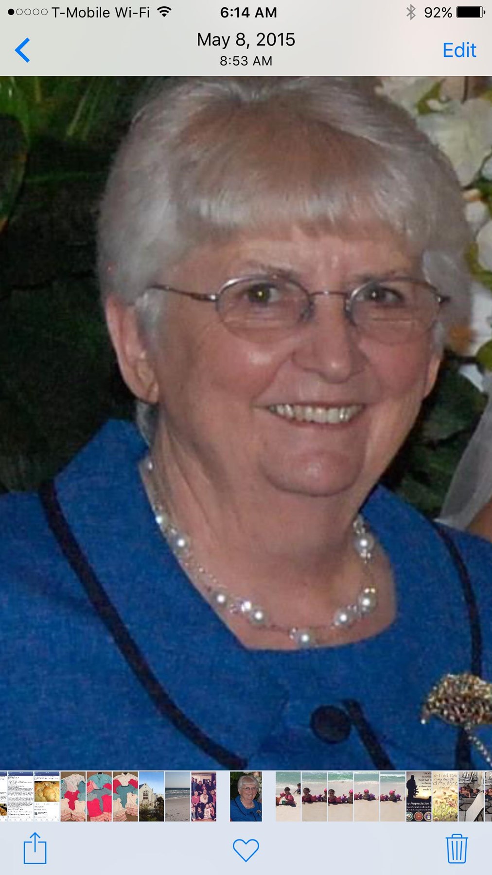 Obituario de Mary Cox Bishop