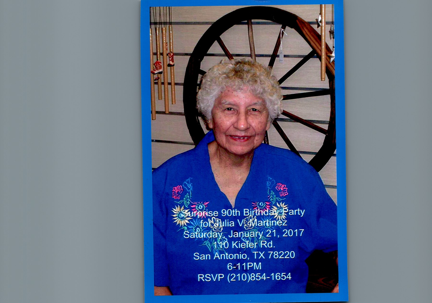 Obituary of Julia Villarreal Martinez
