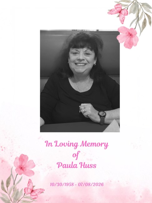 Obituary of Paula Leslie Huss
