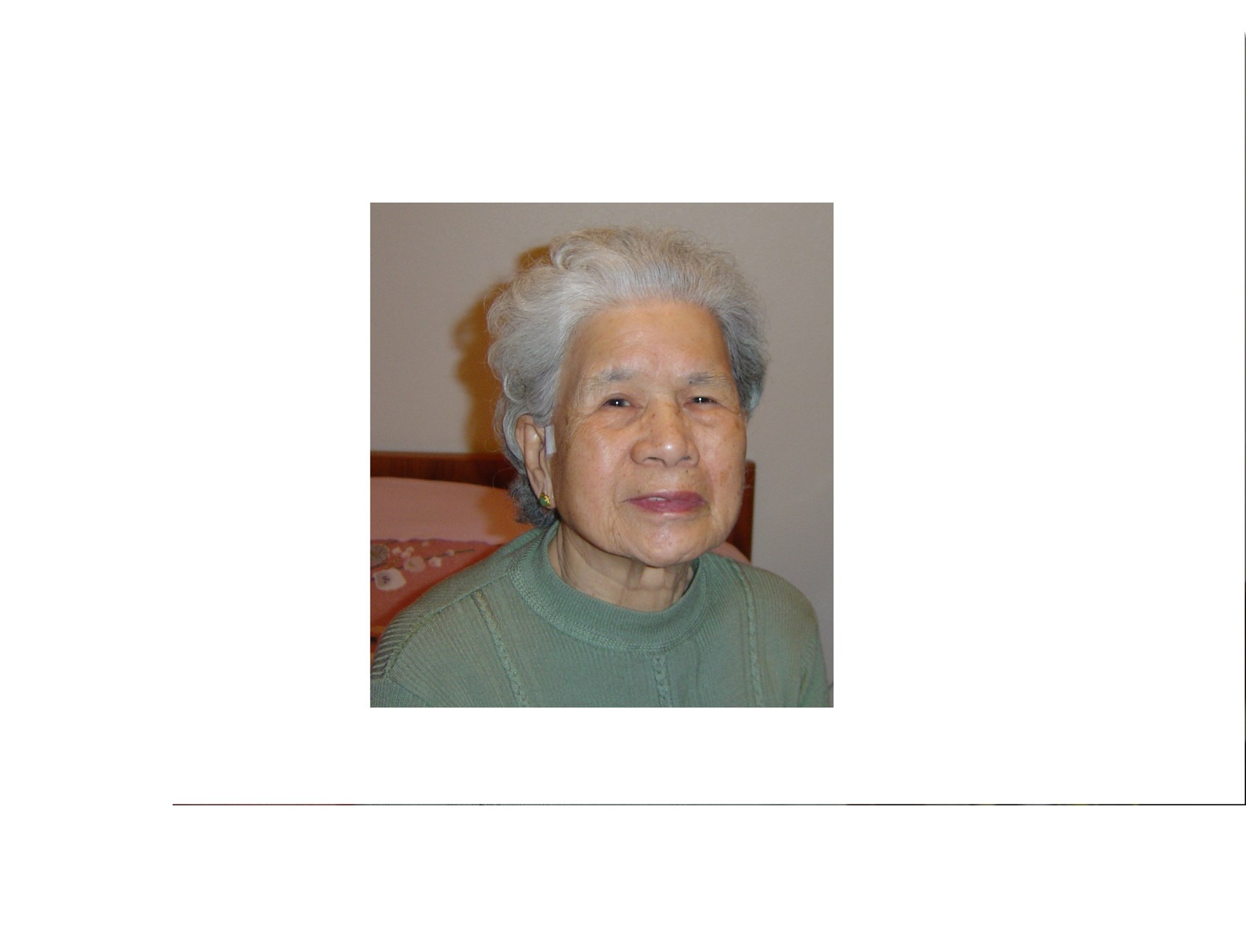 Obituary of Yu A Li Chu