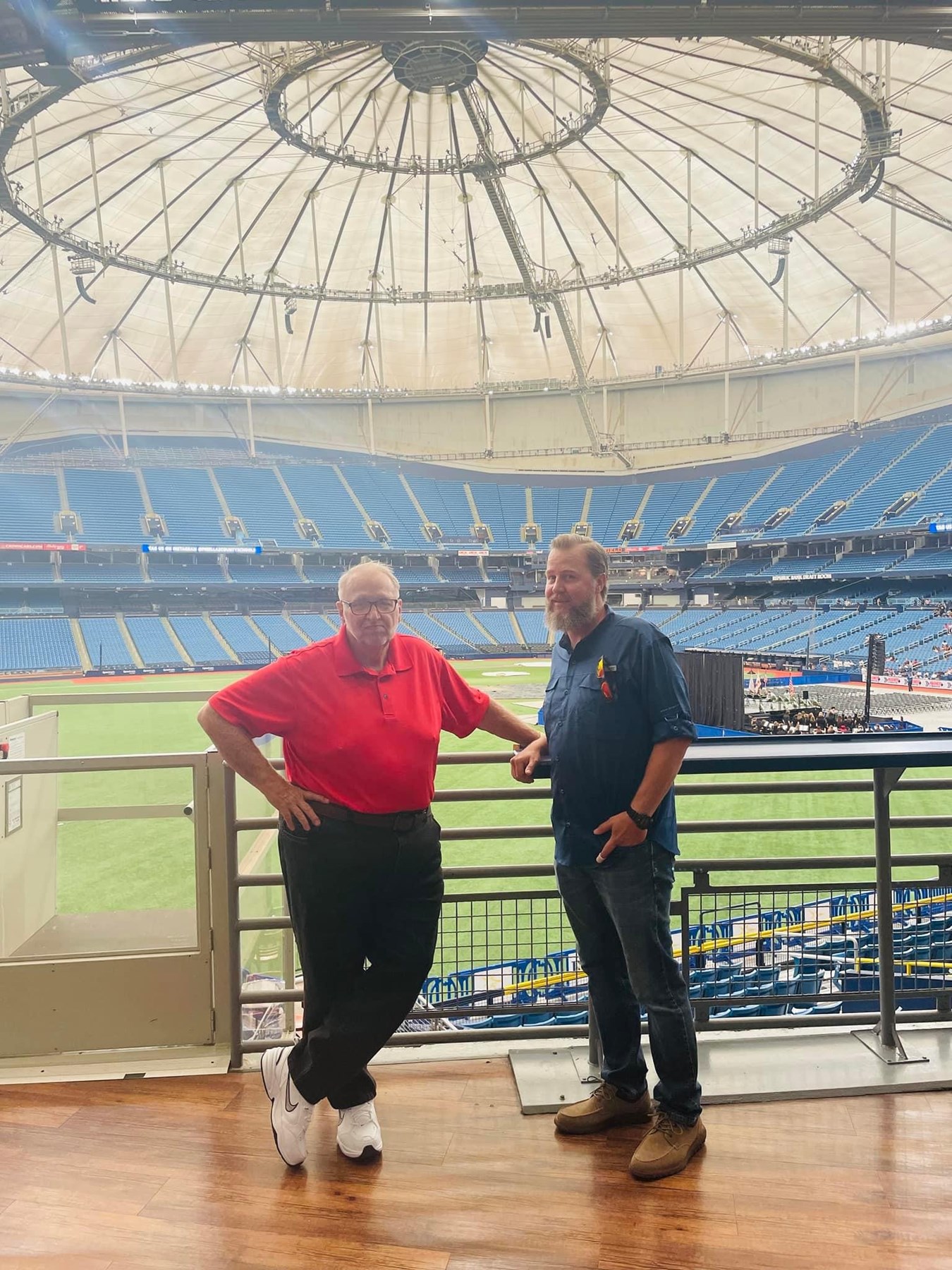 Section 150 at Tropicana Field 