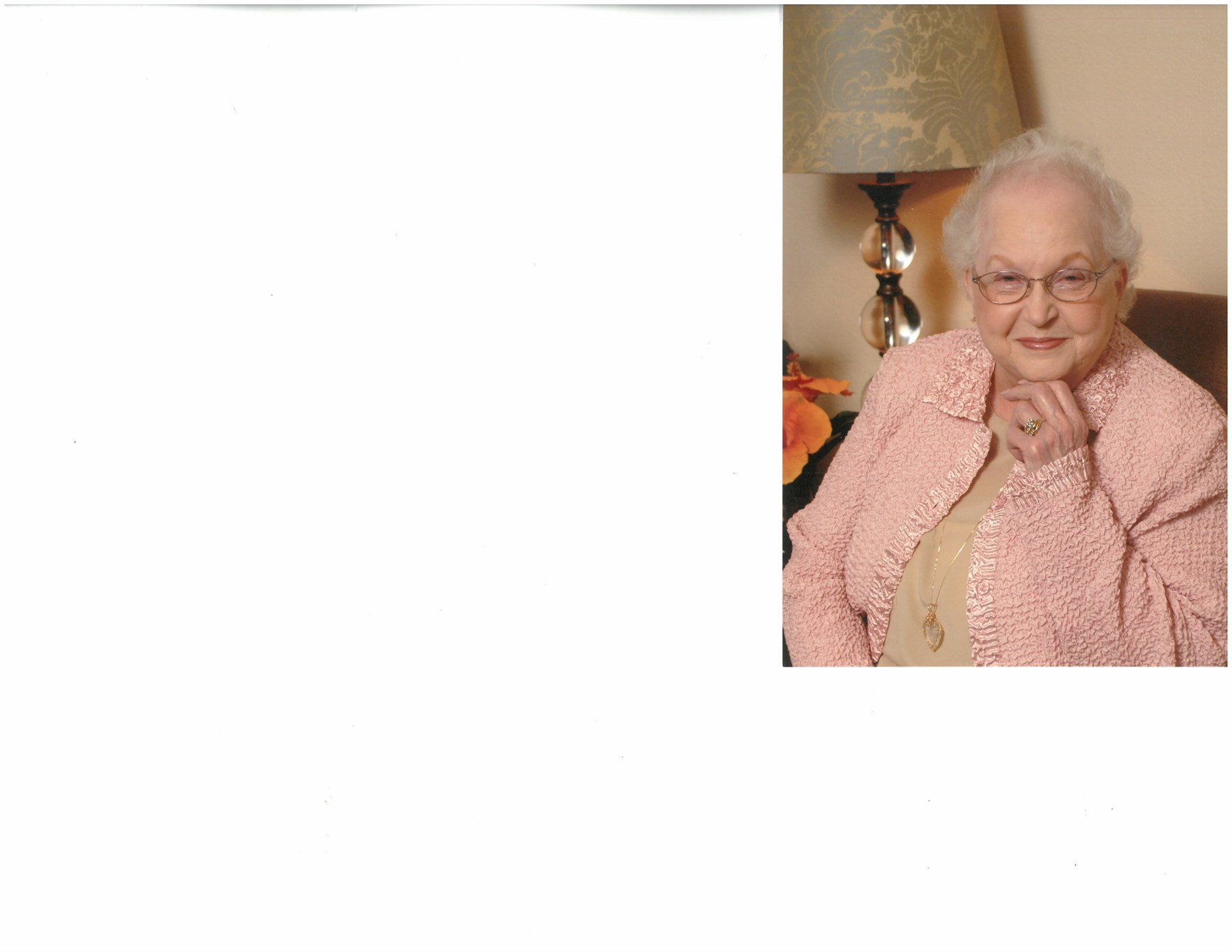 Obituary of Mrs. Joan W. Crutsinger