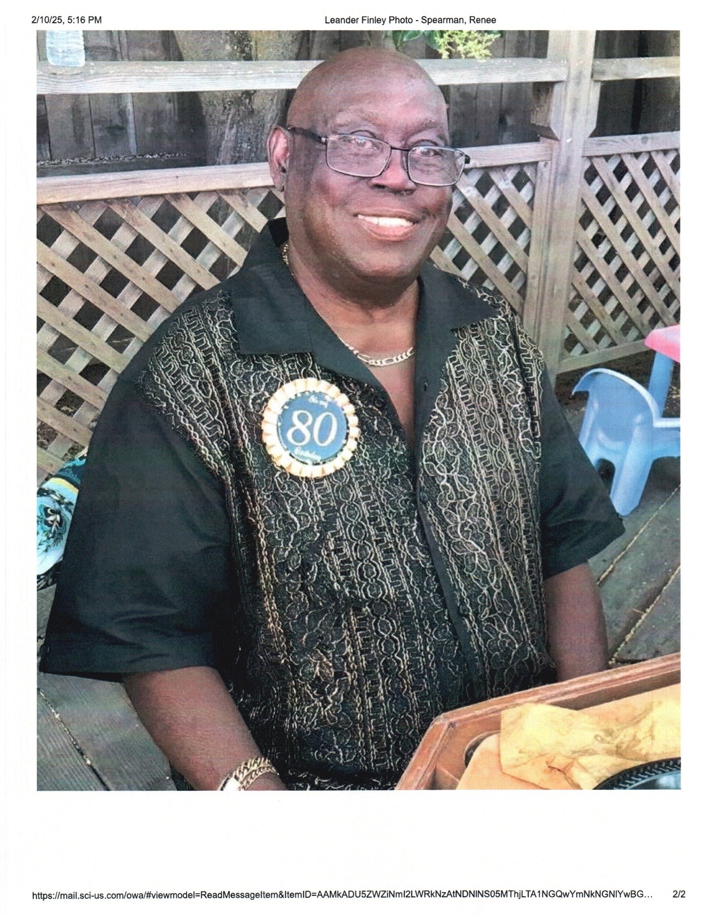 Obituary of Leander Finley Jr.