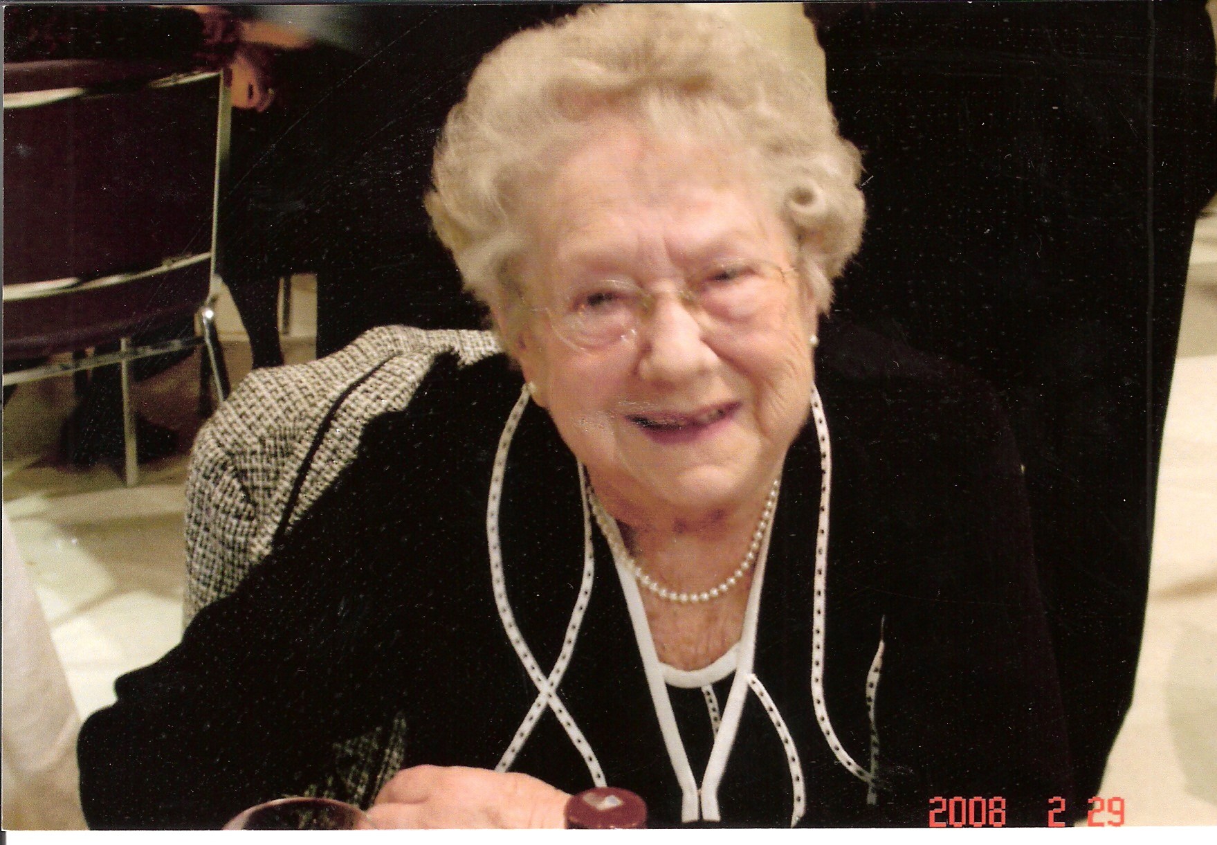 Avis de décès de Yvette Bourdon Bertrand