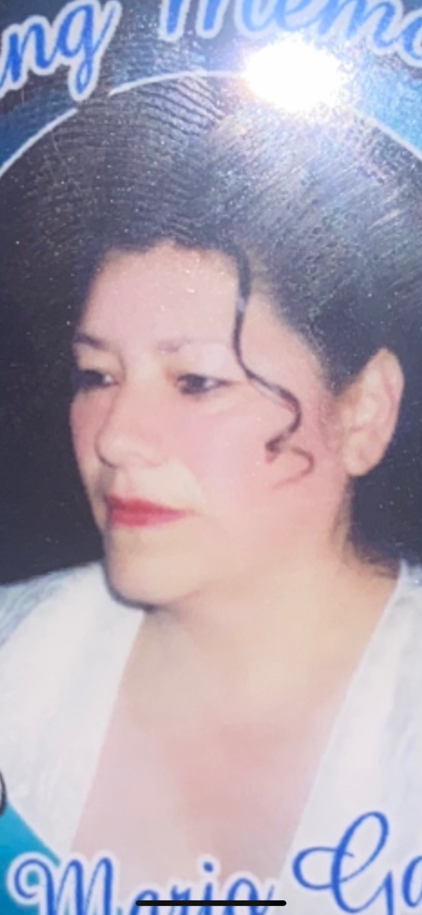 Obituary of Maria Montes de Garcia