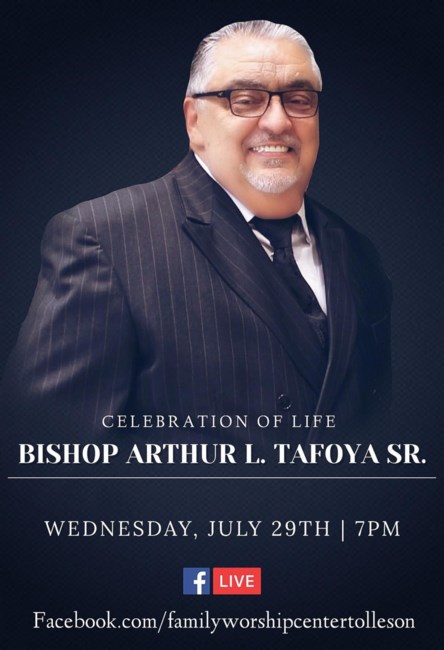 Obituary of Pastor Arthur L. Tafoya Sr.