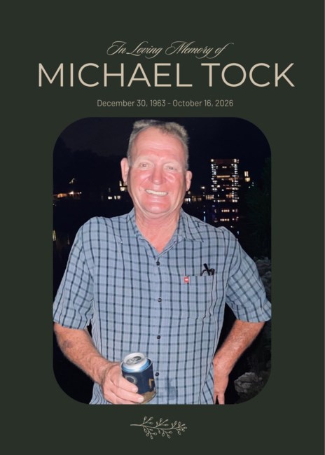 Obituary of Michael Sanford Tock