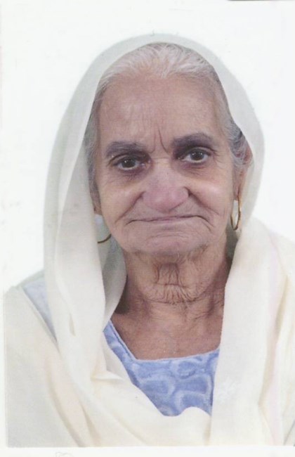 Obituary of Mrs. Gurdial Kaur Sodha Sandhu
