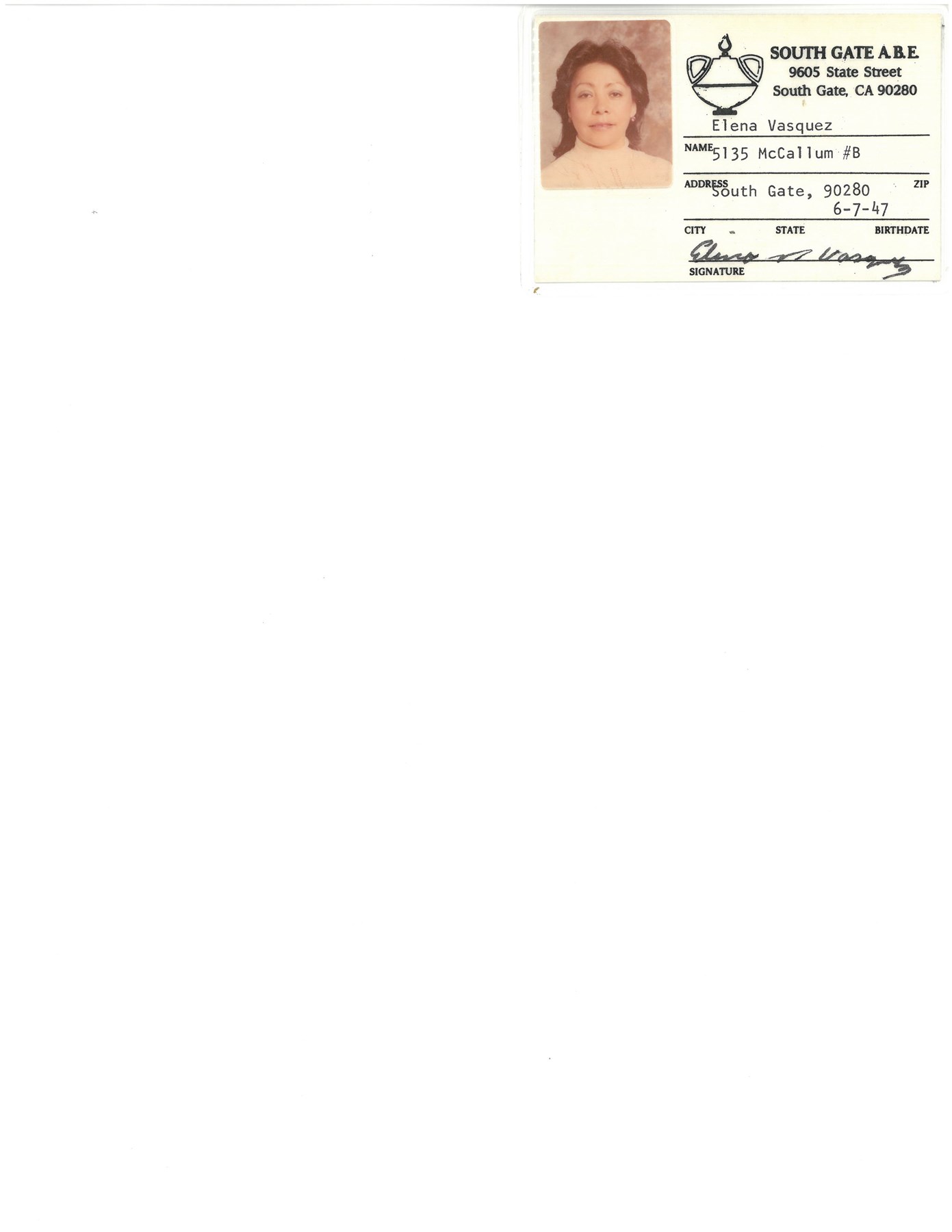 Obituary of Elena Margarita Vasquez