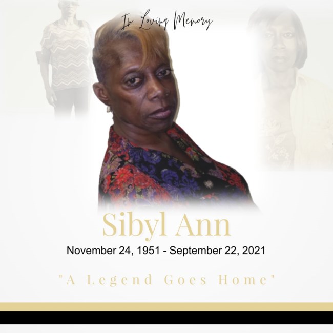 Obituary of Sibyl Ann Roseboro