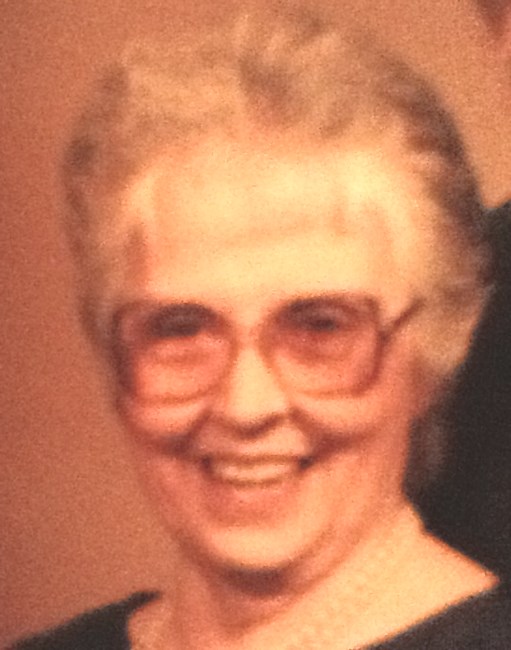 Avis de décès de Gladys Smith Cooper