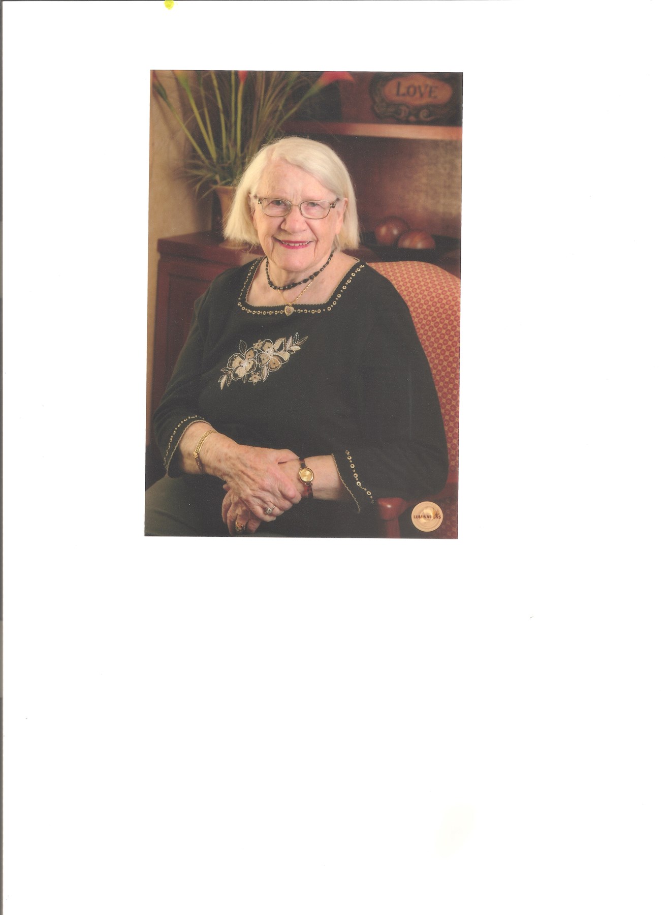 Obituary of Maria Lawrence